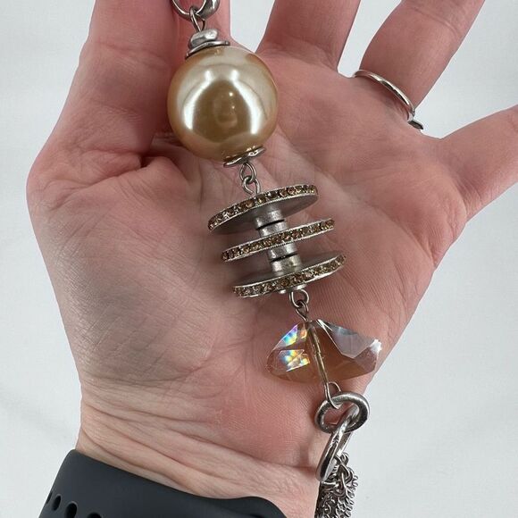 NWT Chico’s Fringe Pendant twisted layered chain‎ - Picture 8 of 10